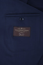 Costume poche plaquée - Bleu lumineux