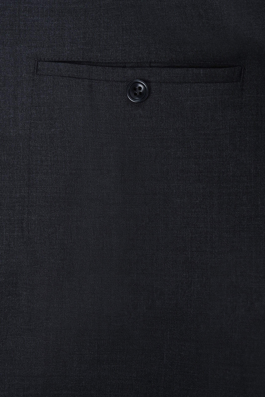 Costume en laine poche plaquée - Gris Anthracite
