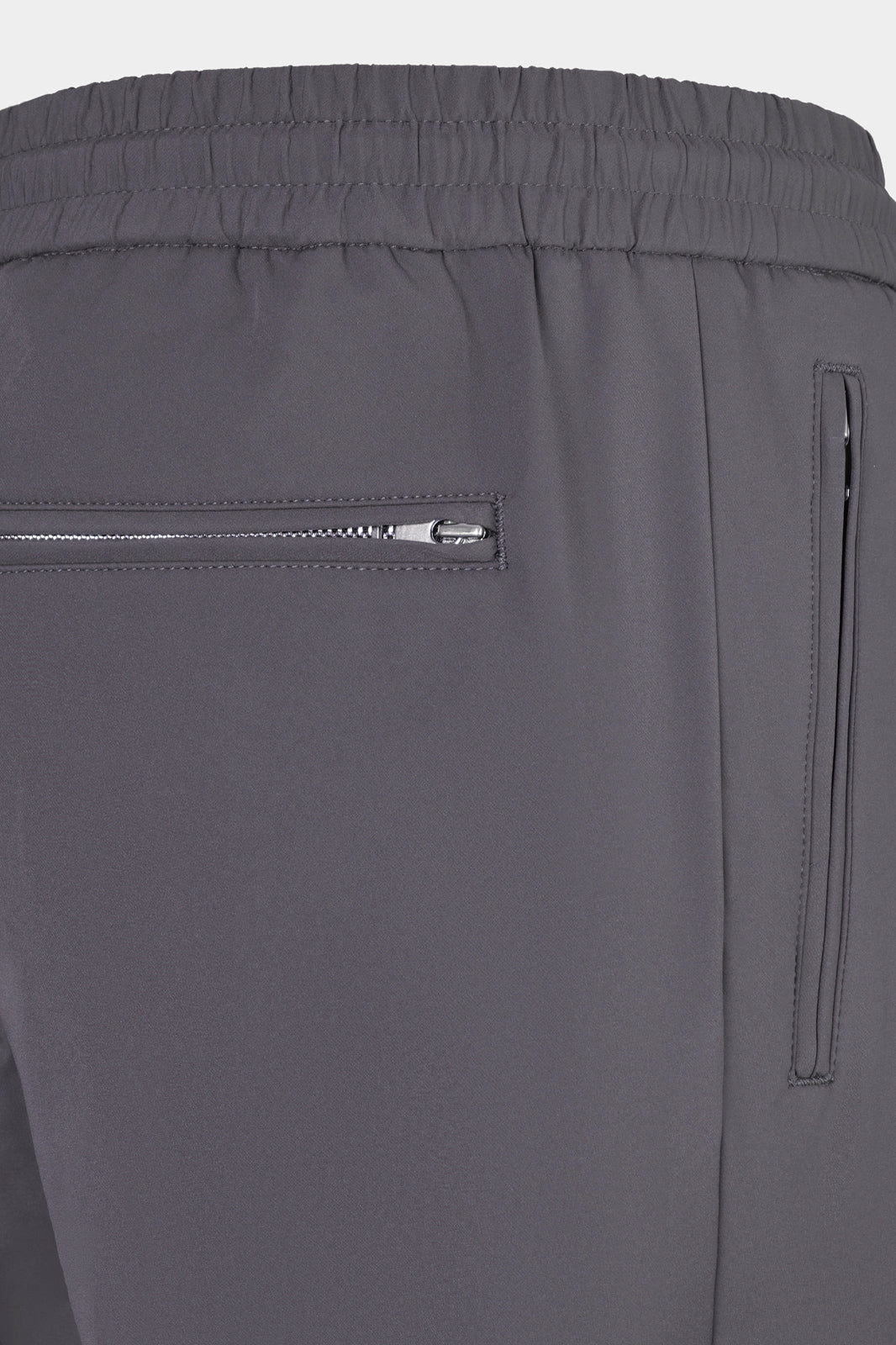 Pantalon jogpant technique poches zippées - Gris
