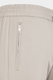 Pantalon jogpant technique poches zippées - Gris clair