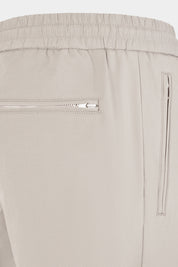 Pantalon jogpant technique poches zippées - Gris clair