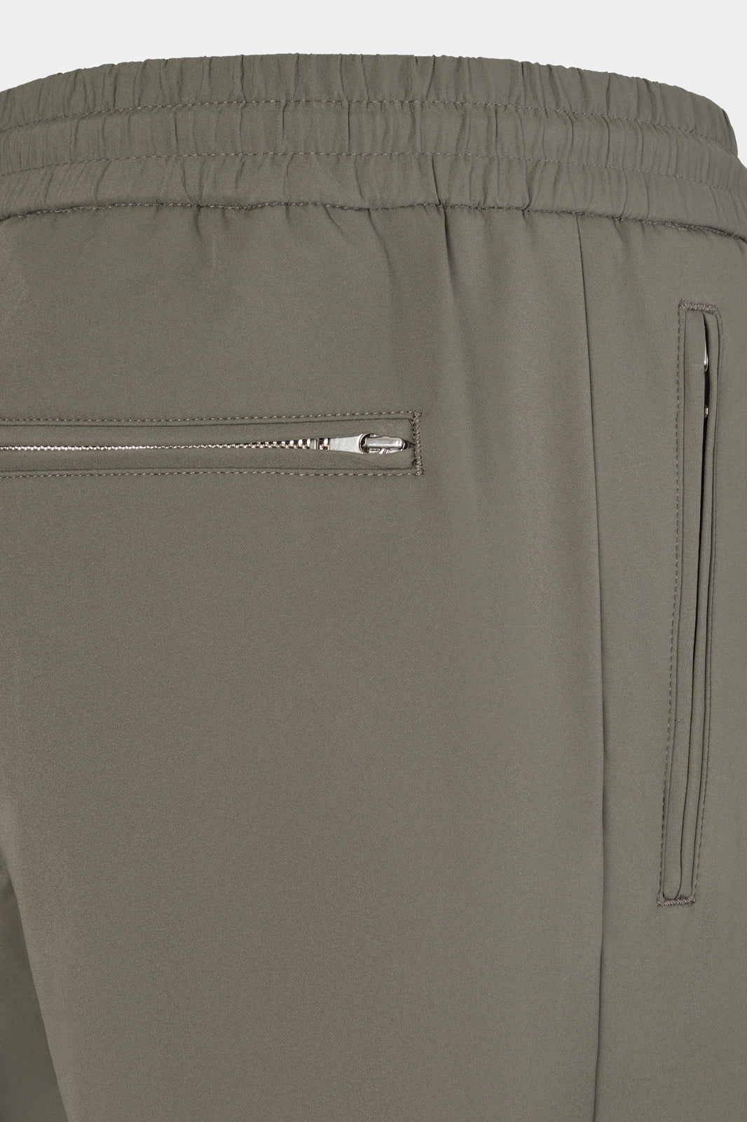 Pantalon jogpant technique poches zippées - Kaki