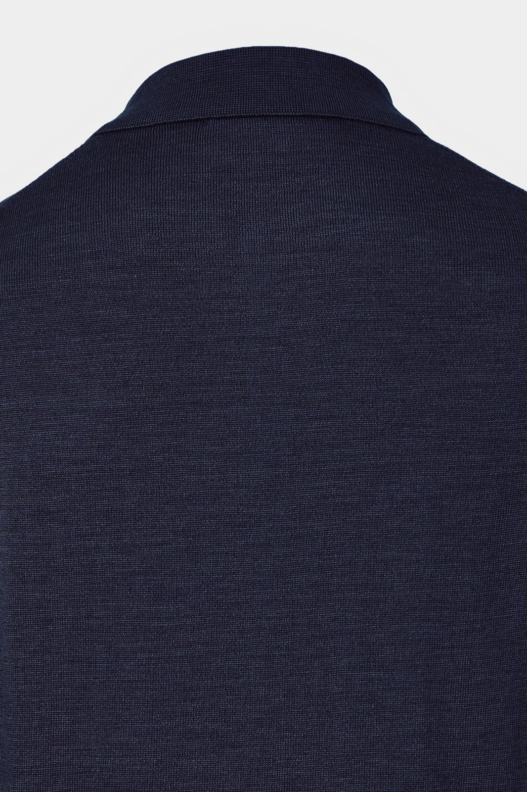 Pull col camionneur en laine - Marine
