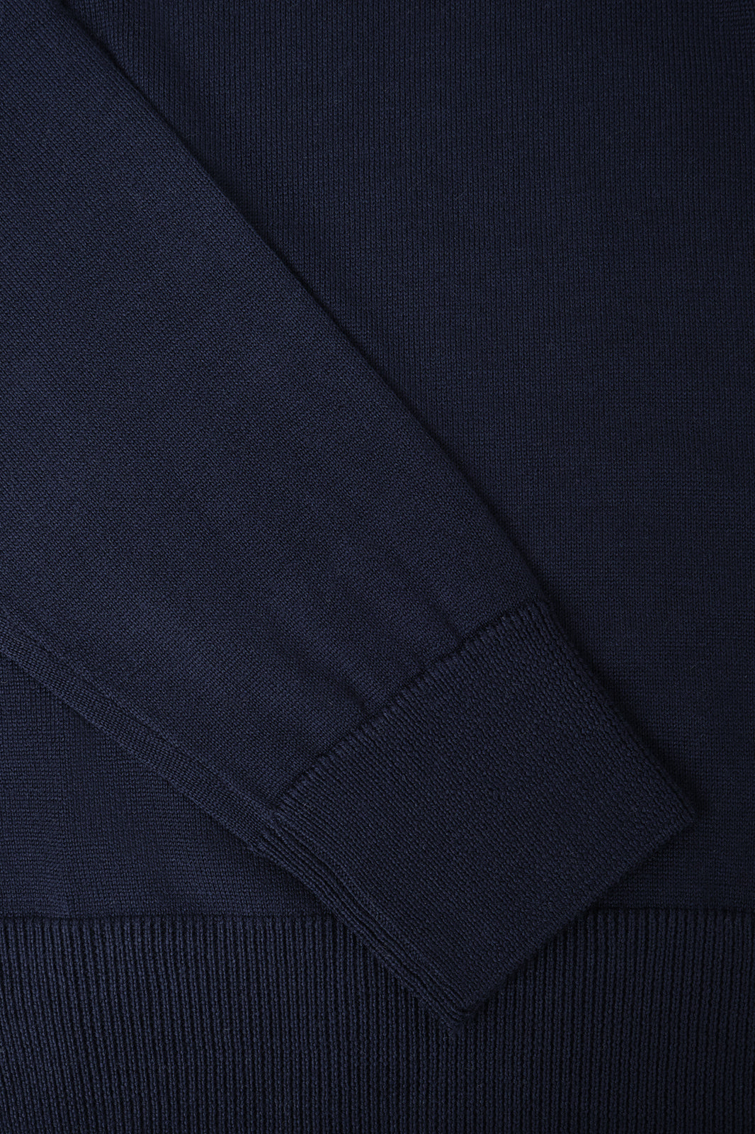 Pull col camionneur en laine - Marine
