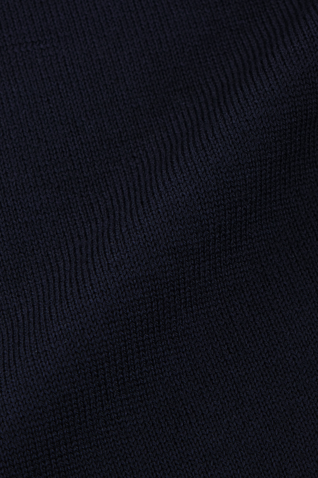 Pull col camionneur en laine - Marine