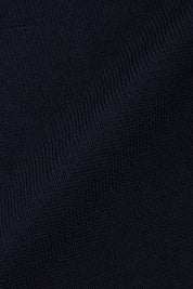 Pull col camionneur en laine - Marine