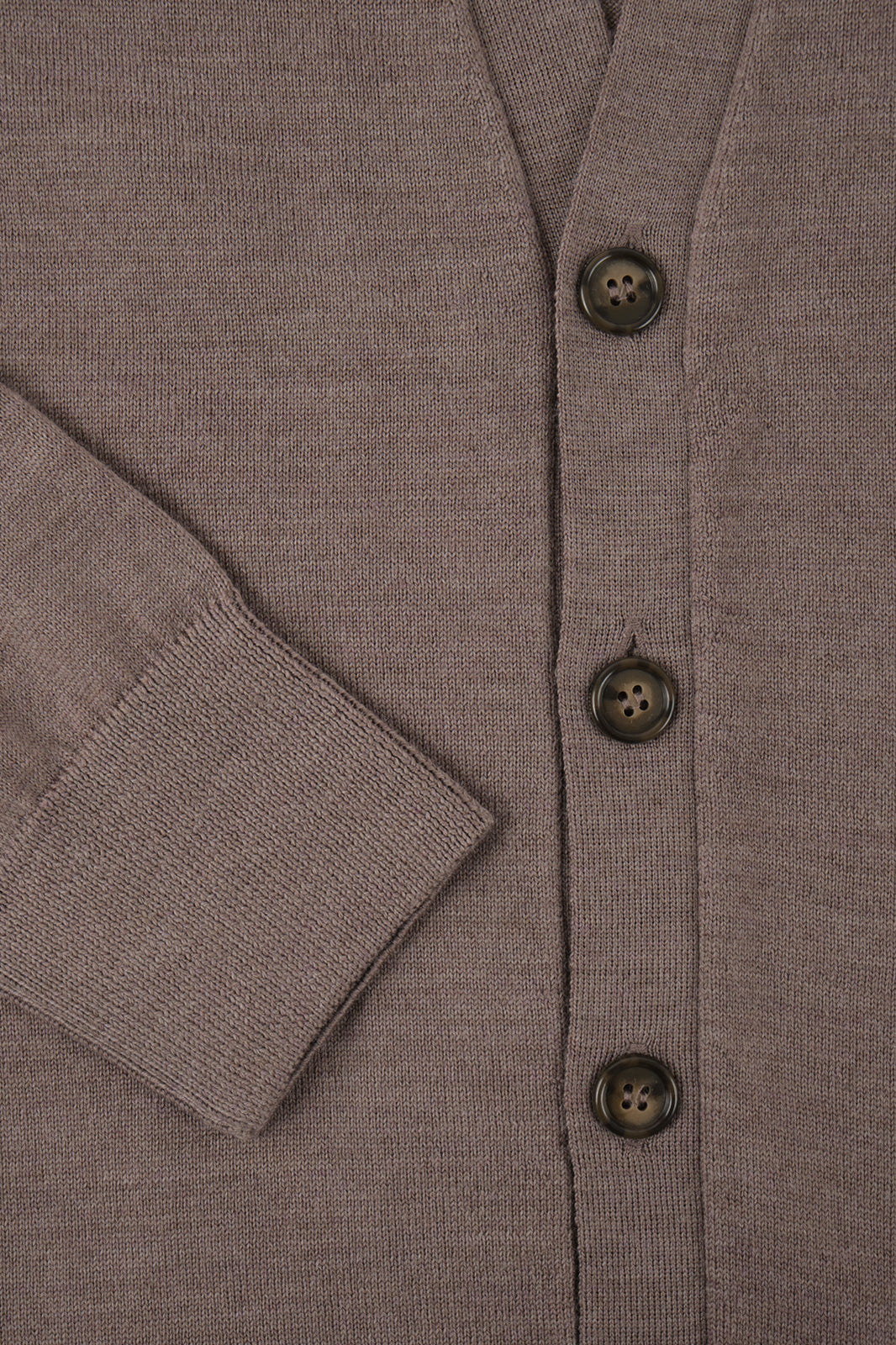 Grosgrain cardigan - Taupe - out of stock on 12/01