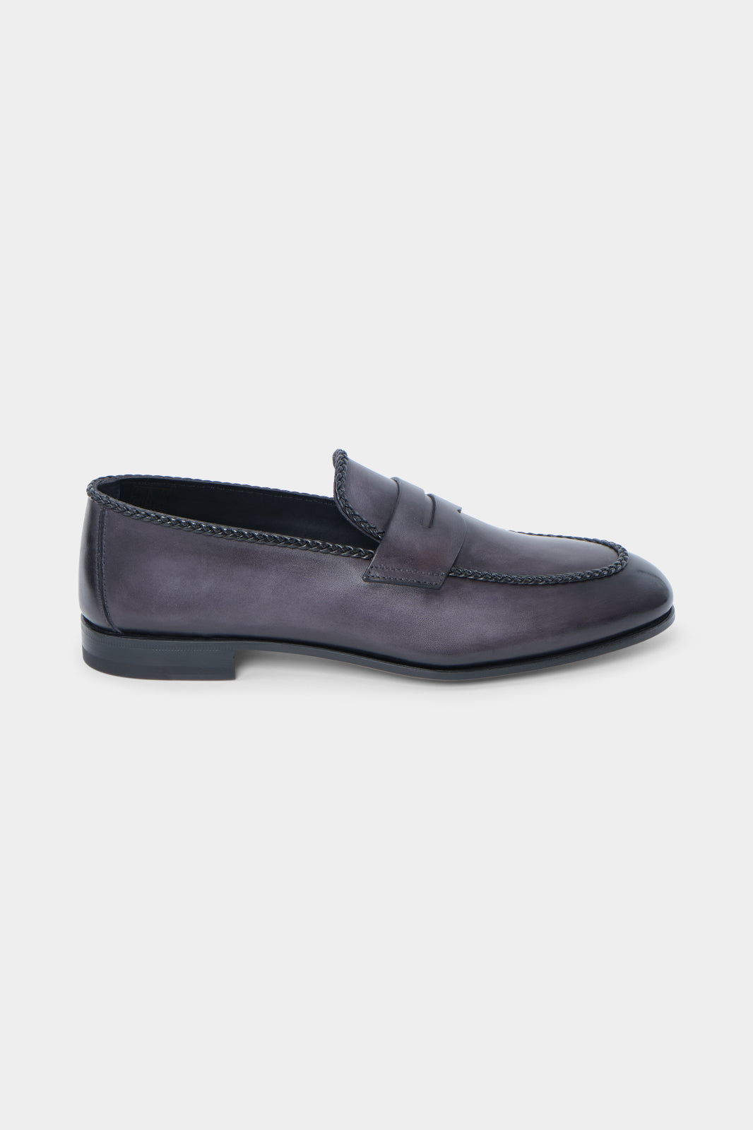 Mocassins Cuir - Gris