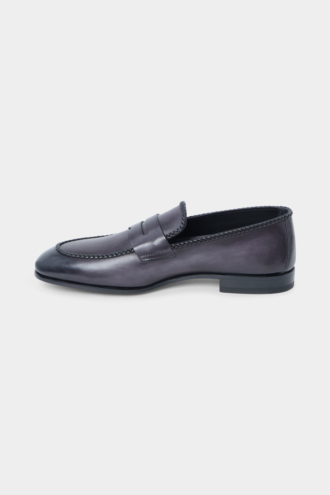 Mocassins Cuir - Gris