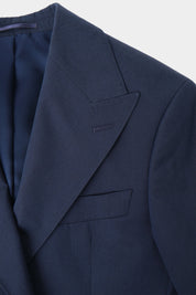 Arrow lapel suit and drawstring trousers - Navy