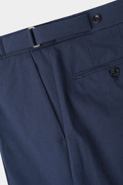 Arrow lapel suit and drawstring trousers - Navy