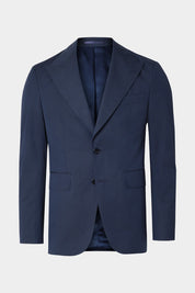 Arrow lapel suit and drawstring trousers - Navy