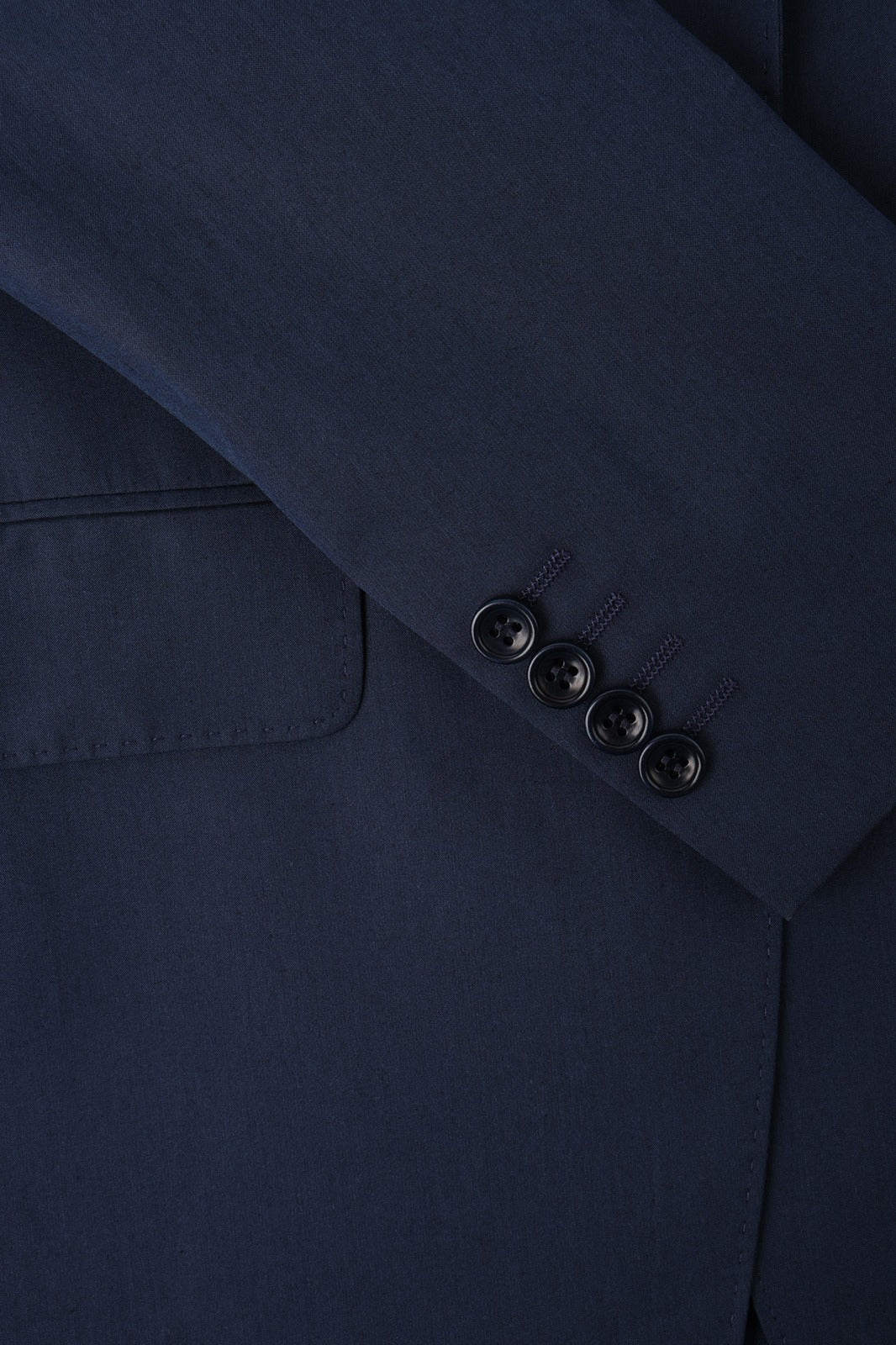 Arrow lapel suit and drawstring trousers - Navy