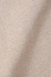 Blazer croisé en lin et soie - Beige