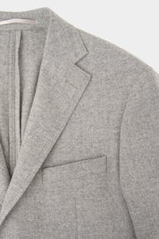 Blazer en laine et cachemire - Gris clair
