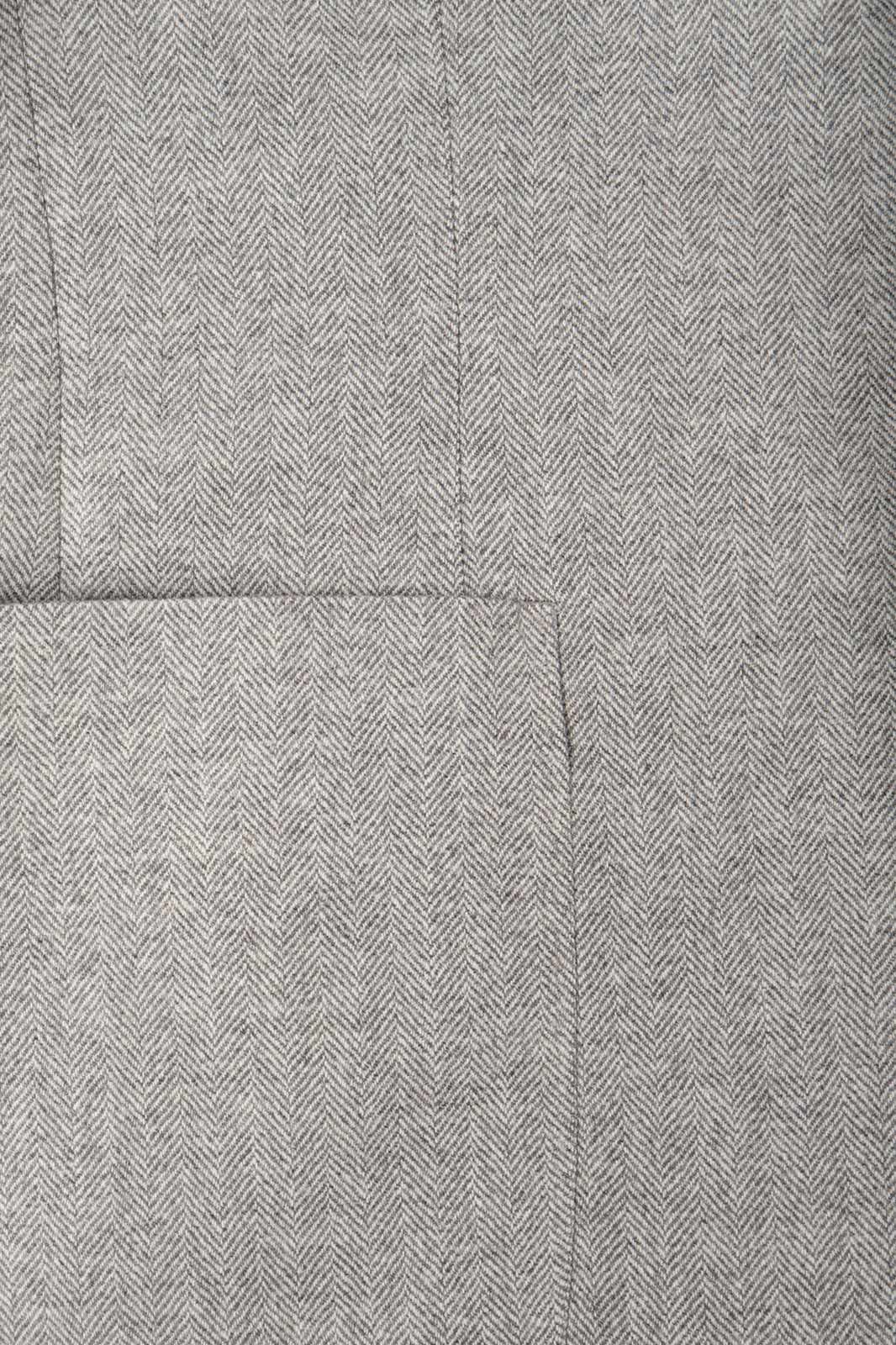 Blazer en laine et cachemire - Gris clair