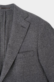 Blazer en laine et cachemire - Gris