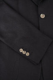 Blazer en laine et cachemire - Noir
