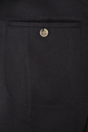 Blazer en laine et cachemire - Noir