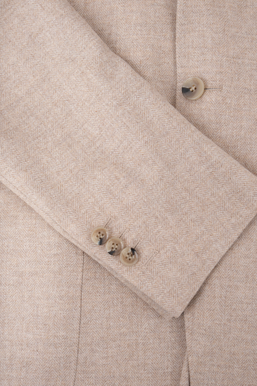 Blazer en laine et cachemire - Beige
