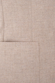 Blazer en laine et cachemire - Beige