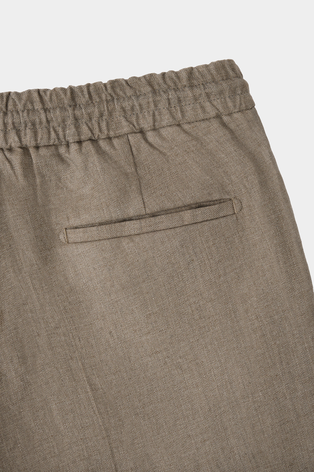 Pantalon jogpant lin - Sable