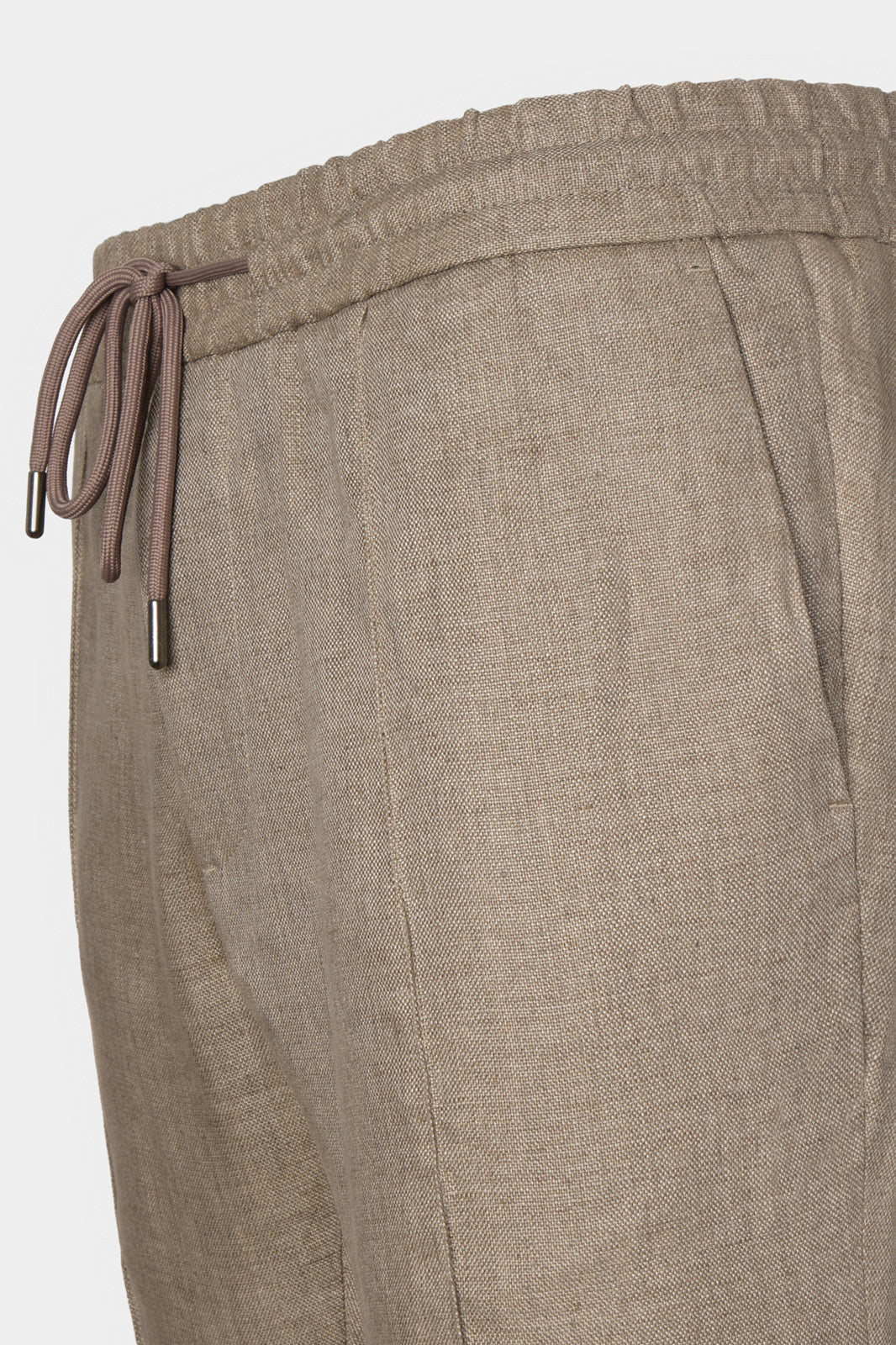 Pantalon jogpant lin - Sable