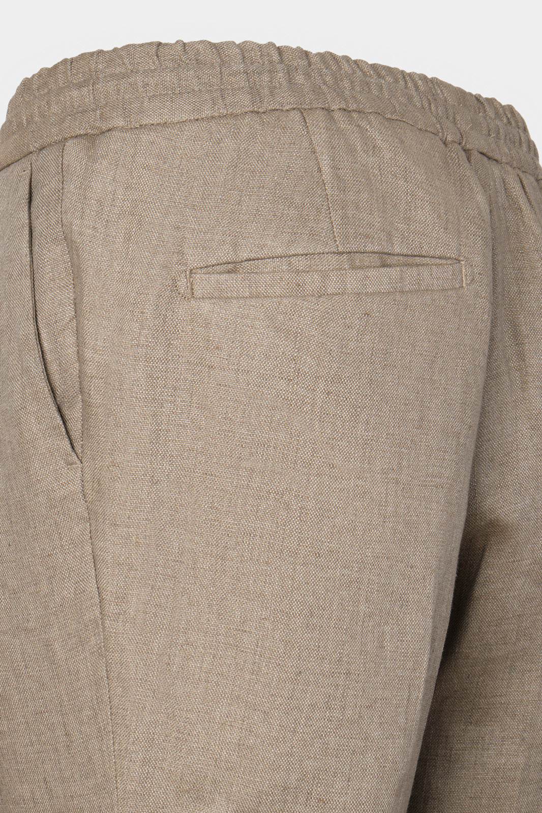 Pantalon jogpant lin - Sable