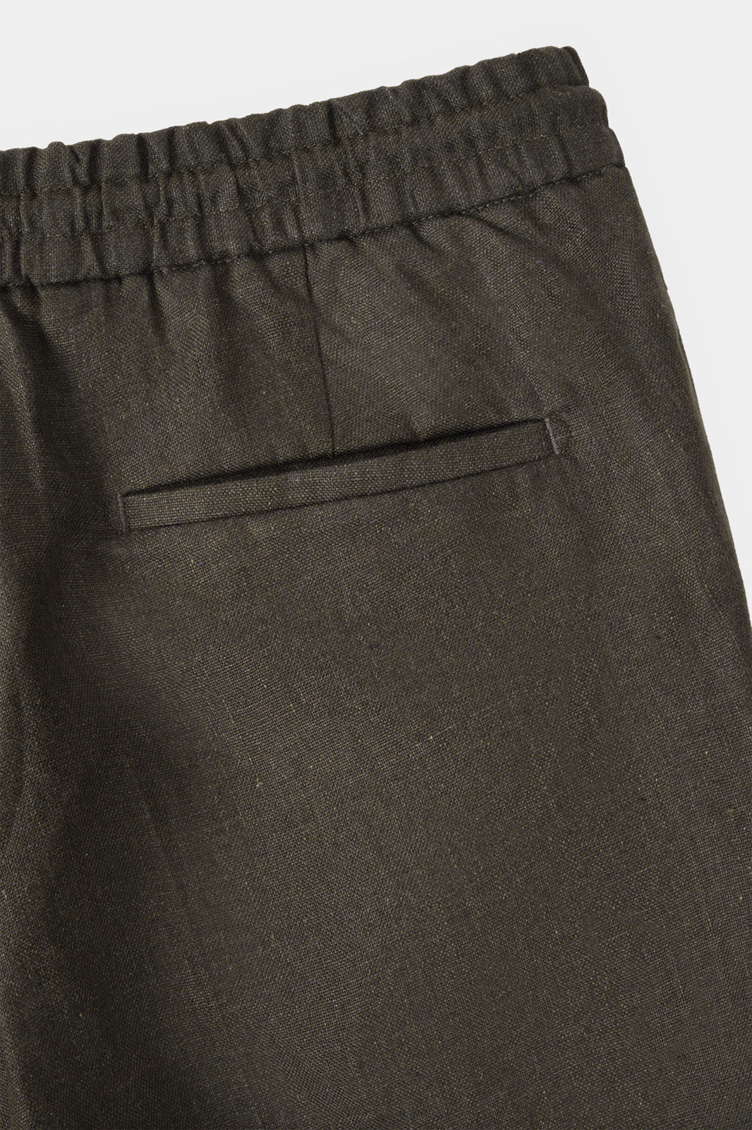 Pantalon jogpant lin - Kaki