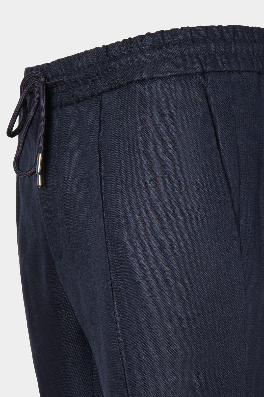 Pantalon jogpant lin - Marine