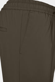 Linen Jogger Pants - Sand