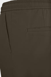 Linen Jogger Pants - Sand