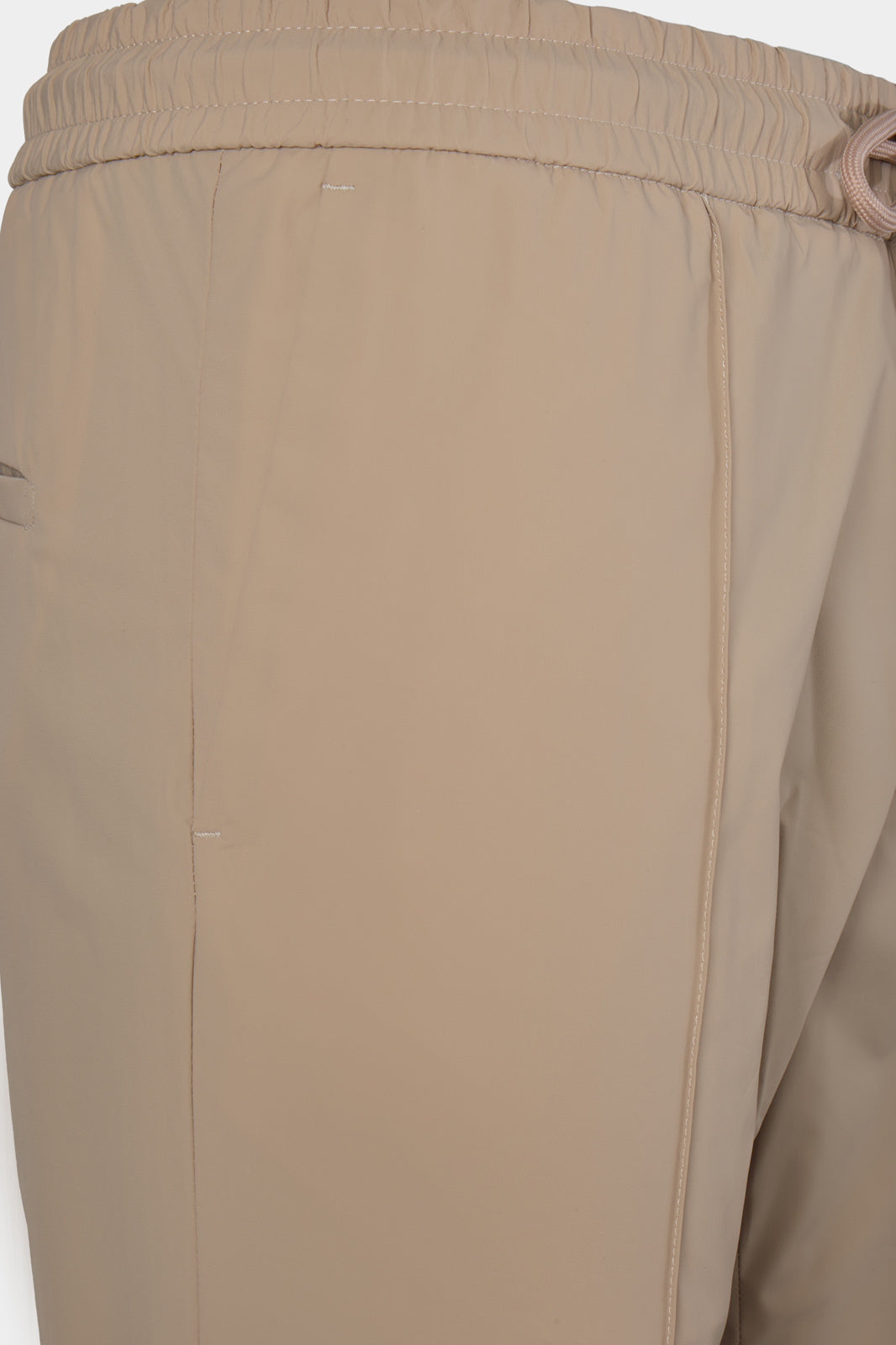 Linen Jogger Pants - Sand