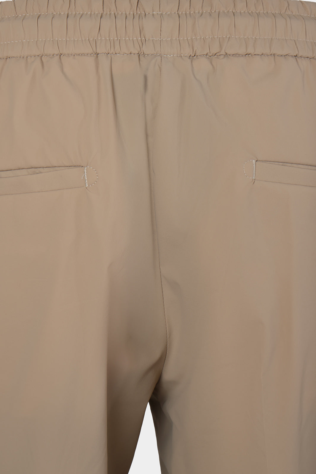 Linen Jogger Pants - Sand