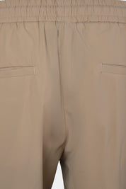 Linen Jogger Pants - Sand