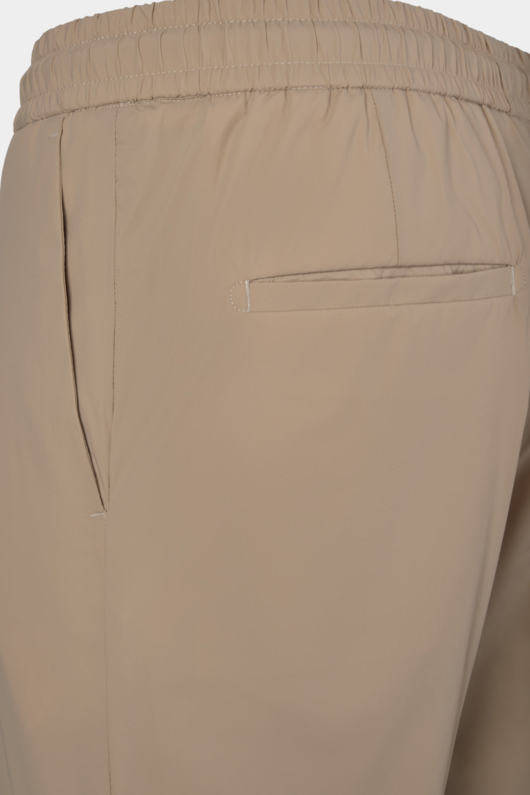 Linen Jogger Pants - Sand