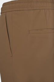 Linen Jogger Pants - Sand