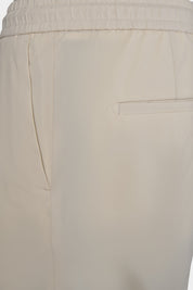 Linen Jogger Pants - Sand