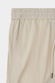 Linen Jogger Pants - Sand