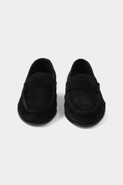 Mocassins en cuir suédé - Noir