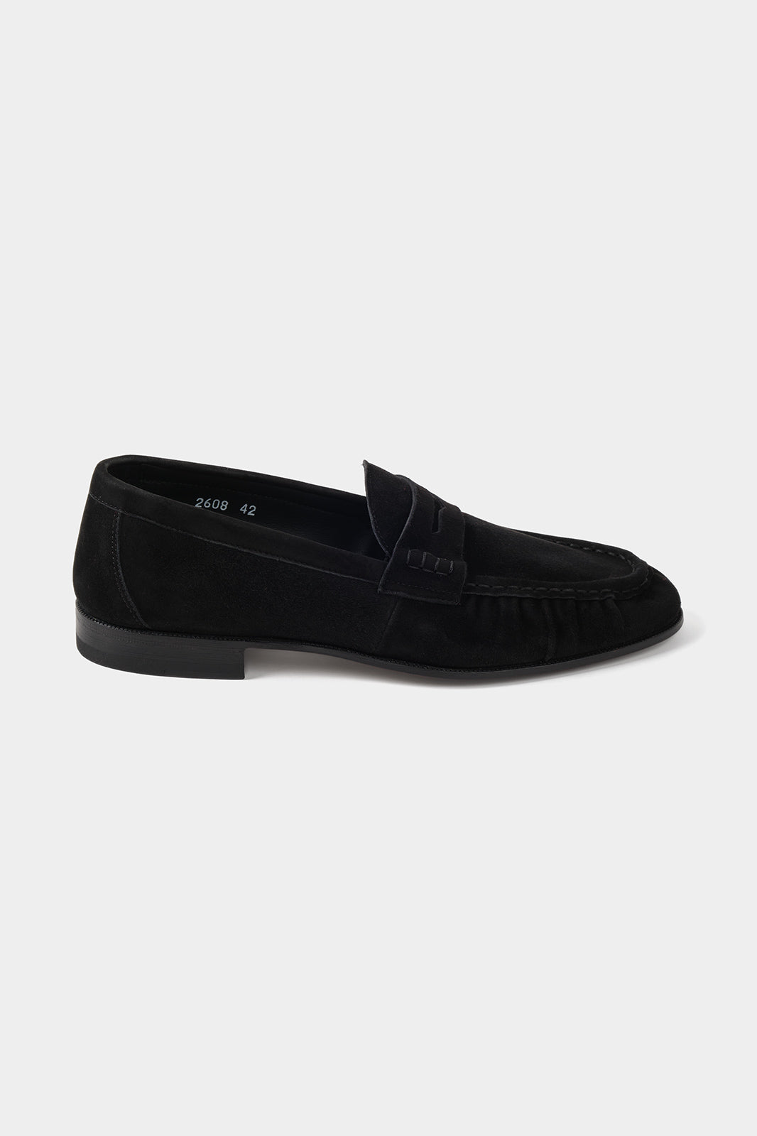 Mocassins en cuir suédé - Noir