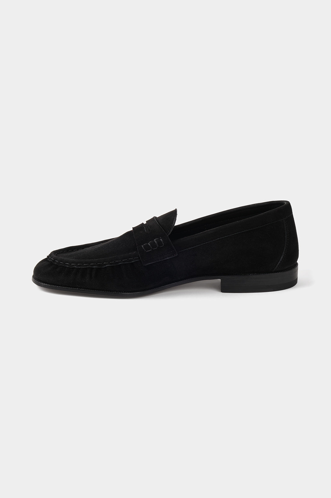 Mocassins en cuir suédé - Noir