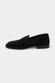 Mocassins en cuir suédé - Noir