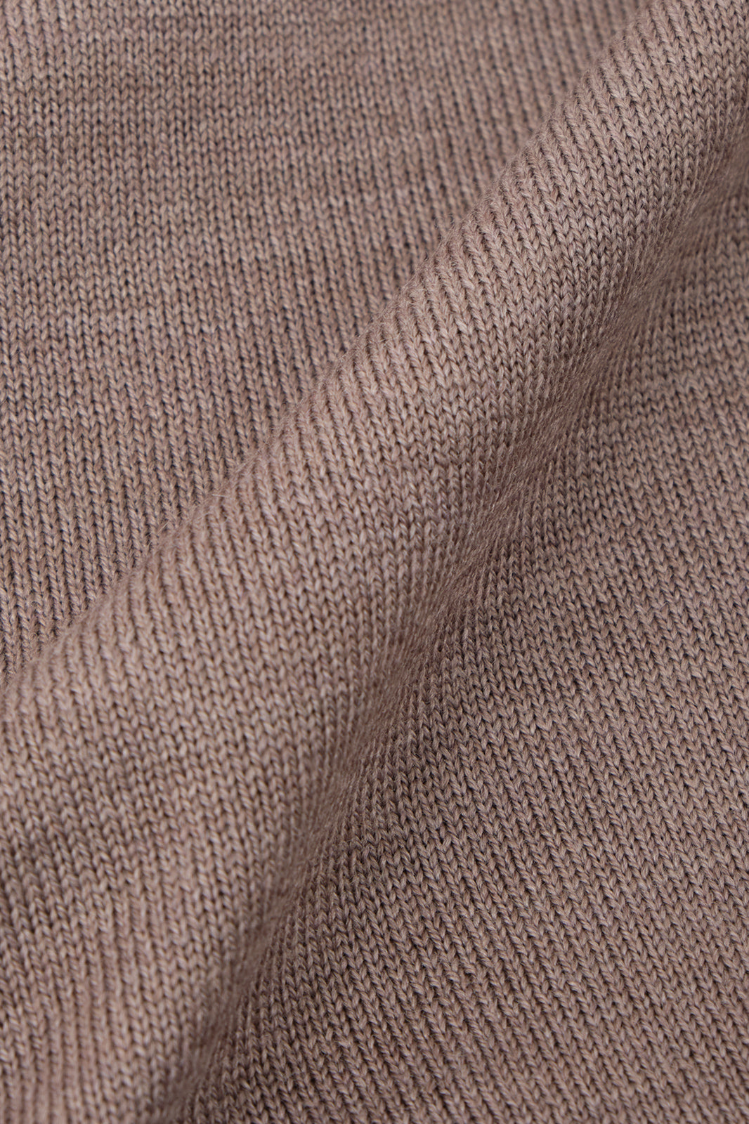 Pull col rond - Taupe