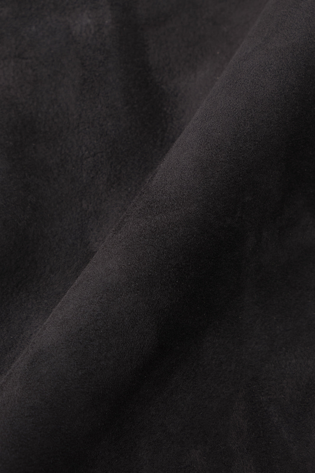 Blouson zippé en peau - Noir