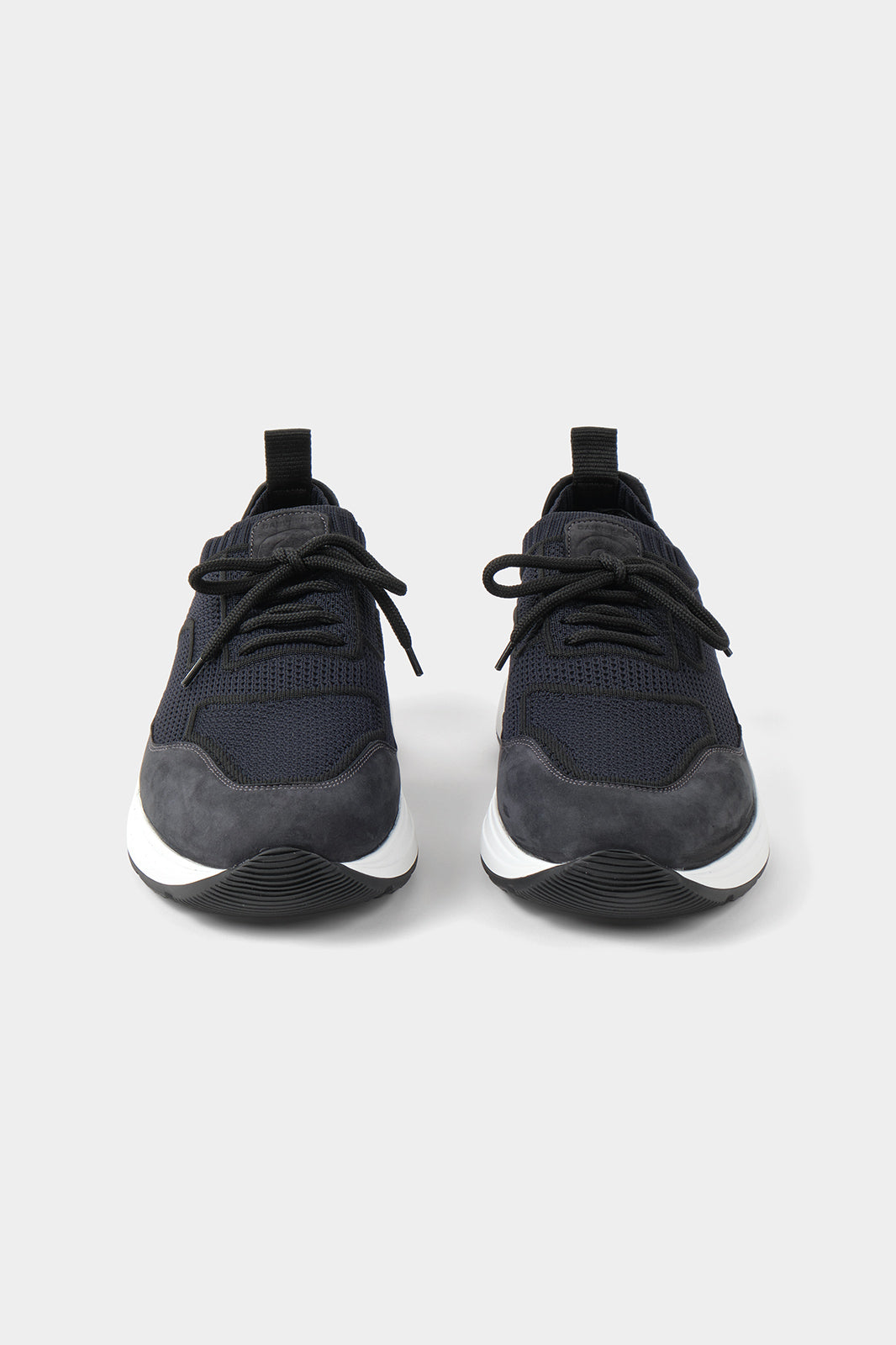 Sneakers bi-matière - Bleu