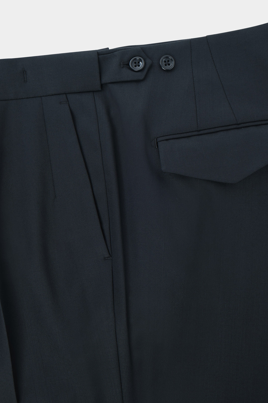 Pantalon à patte de serrage Noir