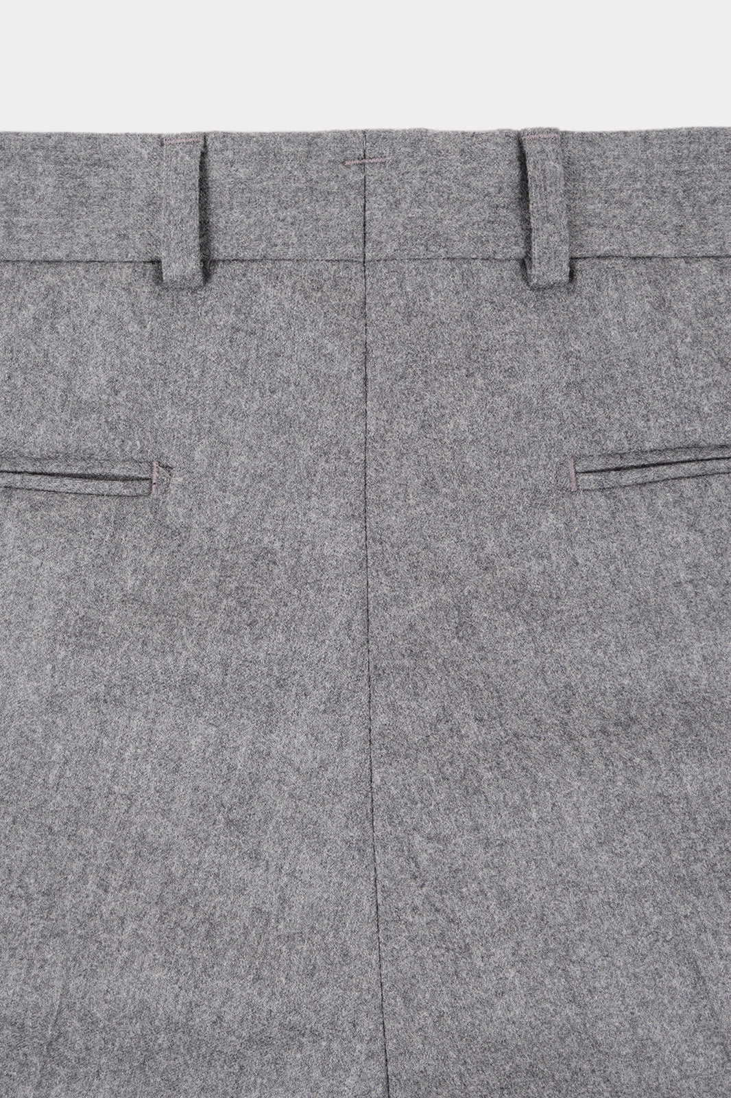 Pantalon classique flanelle - Gris clair