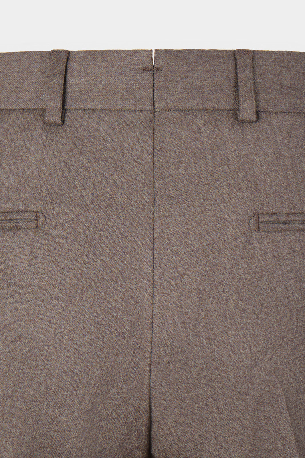 Pantalon classique flanelle - Taupe