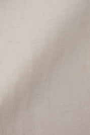 Cotton and linen trousers - Beige